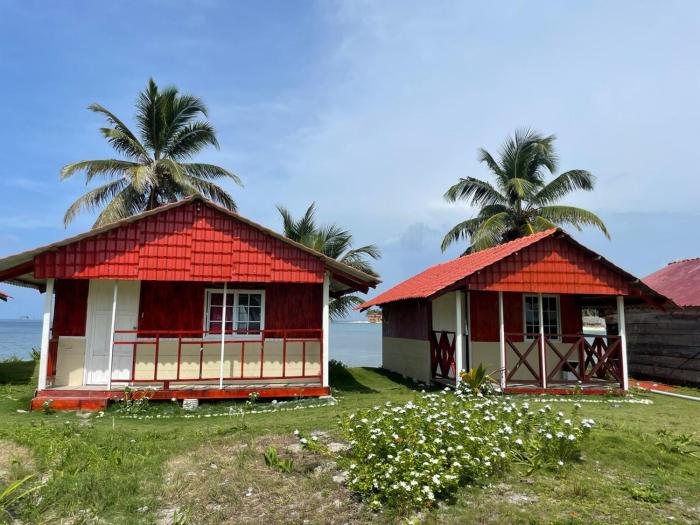 Islas de San blas cabaña romantica privado en Niadub