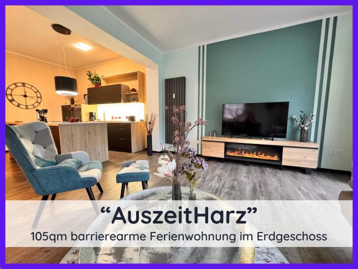 Der Fuchsbau - Ferienwohnung "Auszeit Harz" - 3 Hunde willkommen - eingezäunter Garten