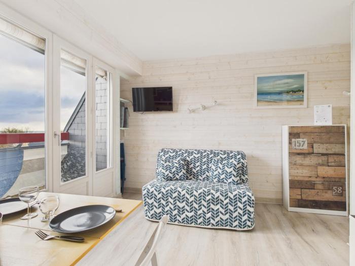 Vue mer - Studio 4 personnes à 200m de la plage