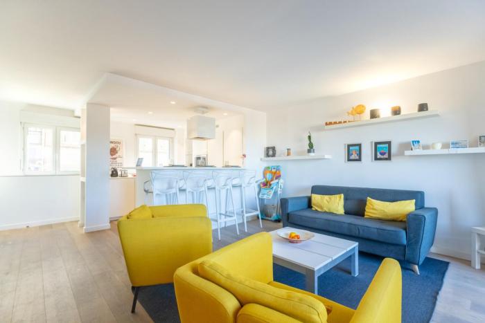 Terrasse vue mer T2 cosy & calme à Endoume- Climatisation Marseille 7ᵉ