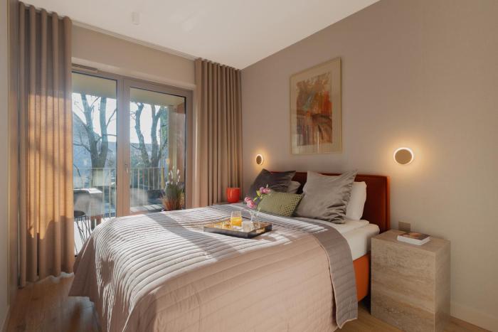 Apartament z sypialnią Greeneri A14 Lux - Taras - Parking - Apartamenty Bryza