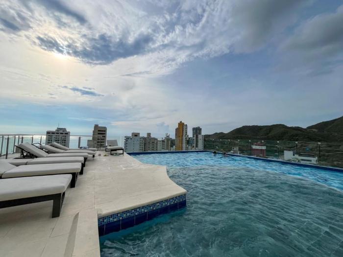 Acogedor apartamento con piscina y vista íncreible!