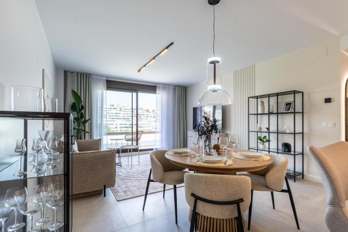 Modern apartment with sea view and terrace