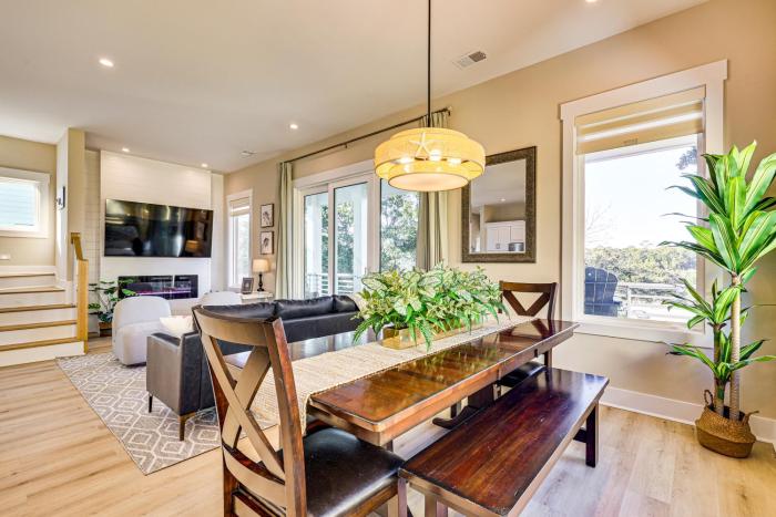 Walk to Water and Greenway! Luxe Carolina Beach Home