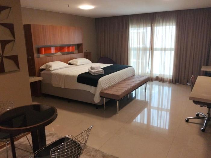 Flat Sofisticado no Jade Hotel Home Office