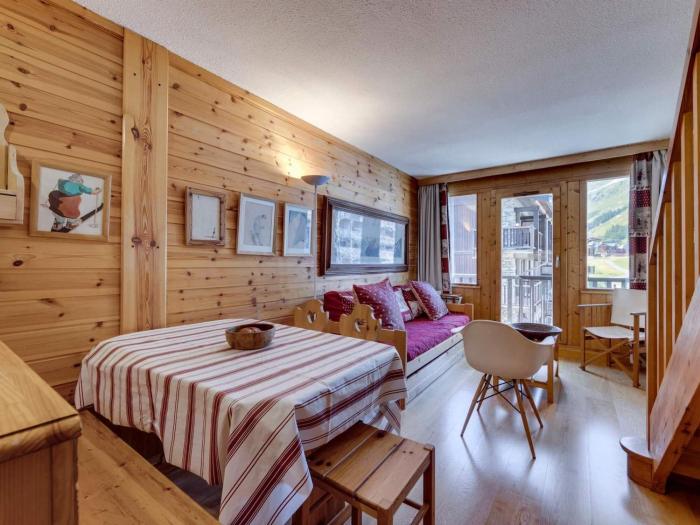 Duplex Confortable Ski aux Pieds avec Parking - FR-1-862-55