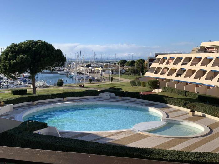 Appartement 2 pièces avec piscine, 4 couchages à Port Camargue - FR-1-731-137