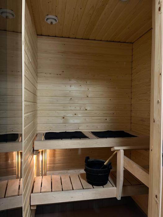 Perfect for couples, studio apartment with own sauna