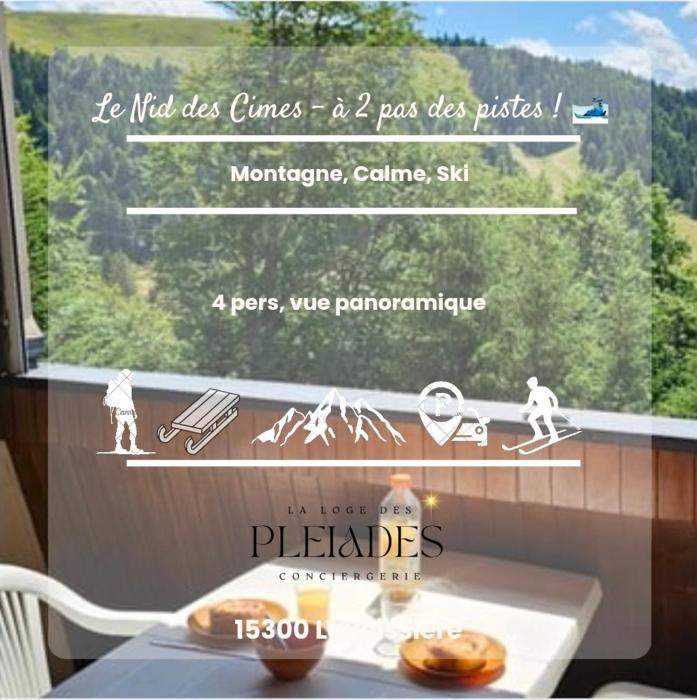 Le Nid des Cimes- séjour détente face aux sommets