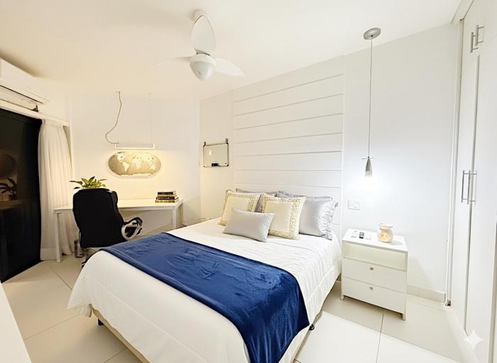 Copacabana 200 m da Praia! Piscina, varanda, vista natureza, shopping ao lado! Recepção 24hrs