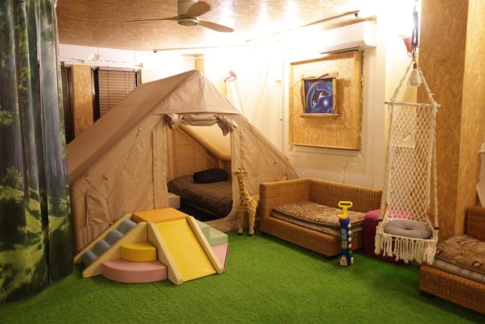 HB01 テントと芝生が広がるお部屋 小田原港3分 8名可 箱根板橋駅徒歩8分 早川駅徒歩7分 Tent and lawn room Odawara Port 3 minutes 8 people Hakone Itabashi Station 8 minutes on foot Hayakawa Station 7 minutes on foot