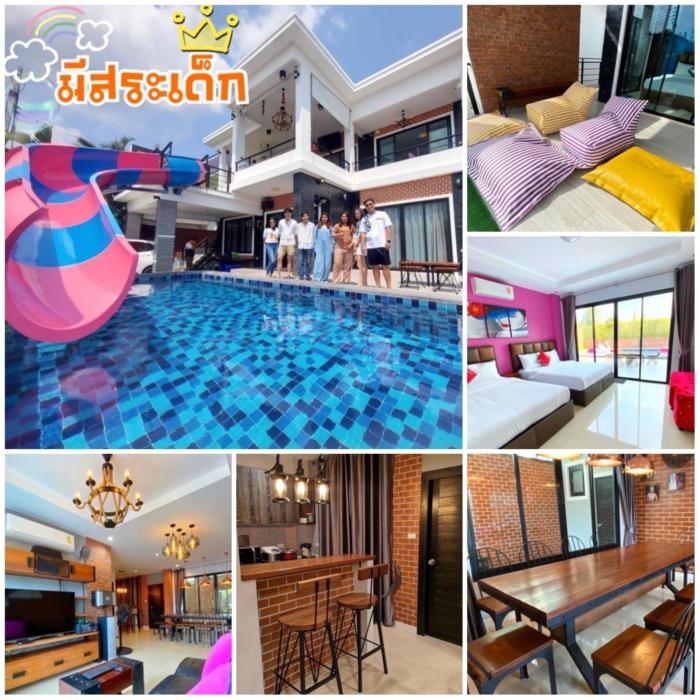 Modern Hip Huahin Pool Villa Rocky