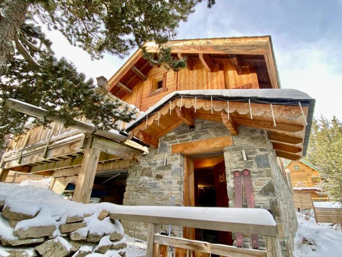 Chalets des Esquits vue panoramique pistes proches à pied