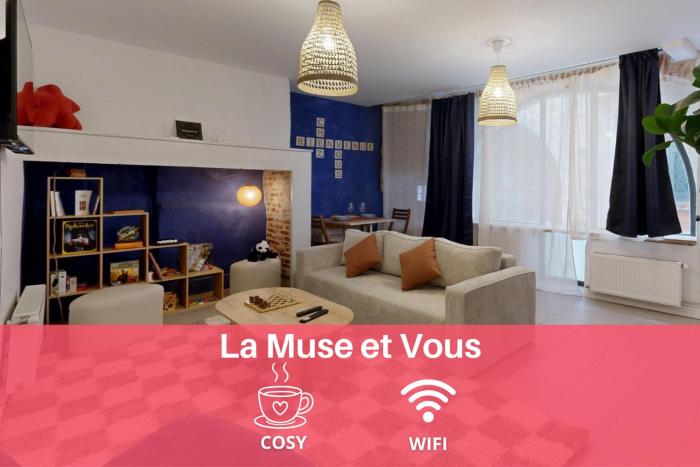 expat renting - La Muse et Vous - Cozy - Wifi