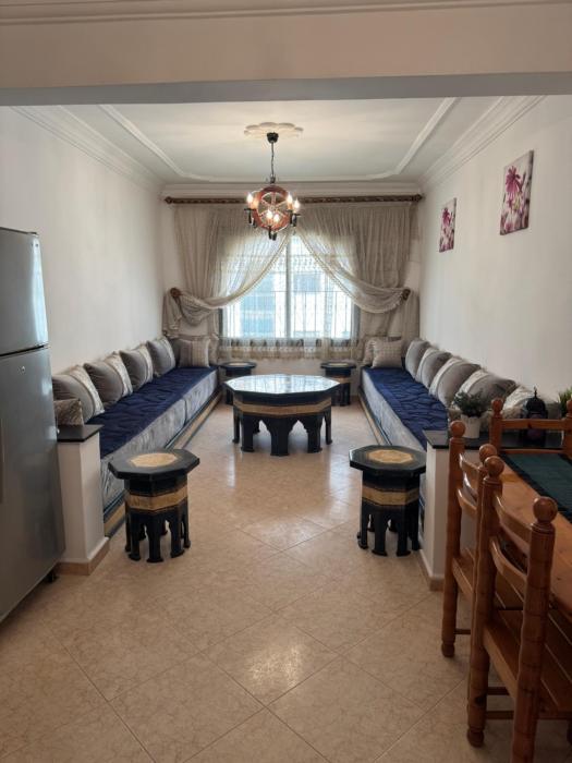 1 Minute from Beach, Sea View Apartment in Tangier city centre