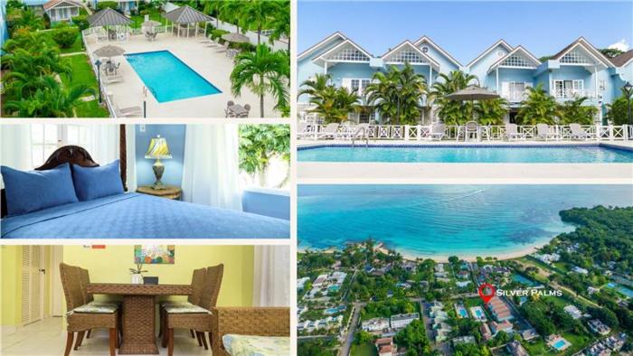 Silver Palms Charming 1BR Retreat Private Beach Pool