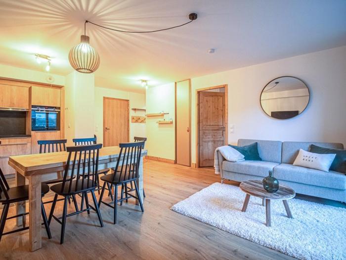 Appartement cosy 4 pers à Valmorel avec balcon et parking - FR-1-356-552