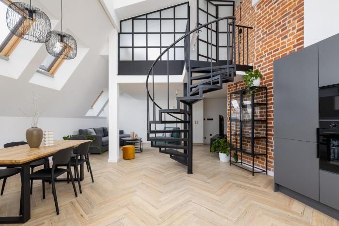 Apartment with mezzanine - Augustiańska 1