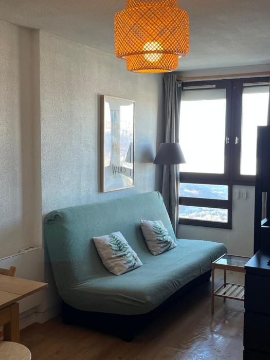 Studio lumineux à Prapoutel, Les 7 Laux, Alpes