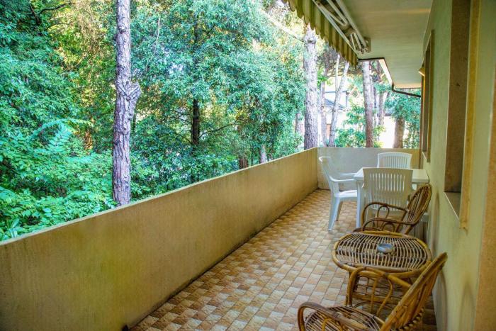 Terrace home by the pinewood