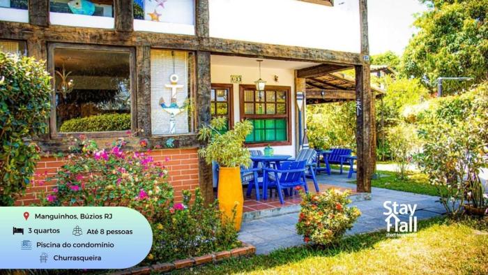 Casa 3 Qts Búzios–Aconchegante Próximo à Praia-096