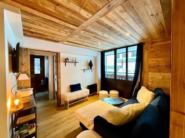 Appartement Prestige 4 Pièces, Pied des Pistes, WiFi, 8 Pers. - FR-1-502-611