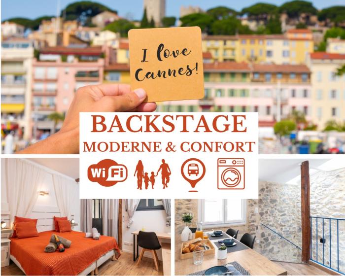 NEW Le Backstage Croisette et Plages à 5 min Cannes Lifestyle Central Stay OFFRE SPECIALE