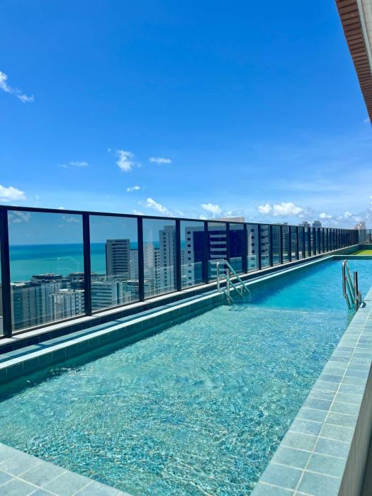 Studio novo em Boa Viagem a duas quadras da Praia