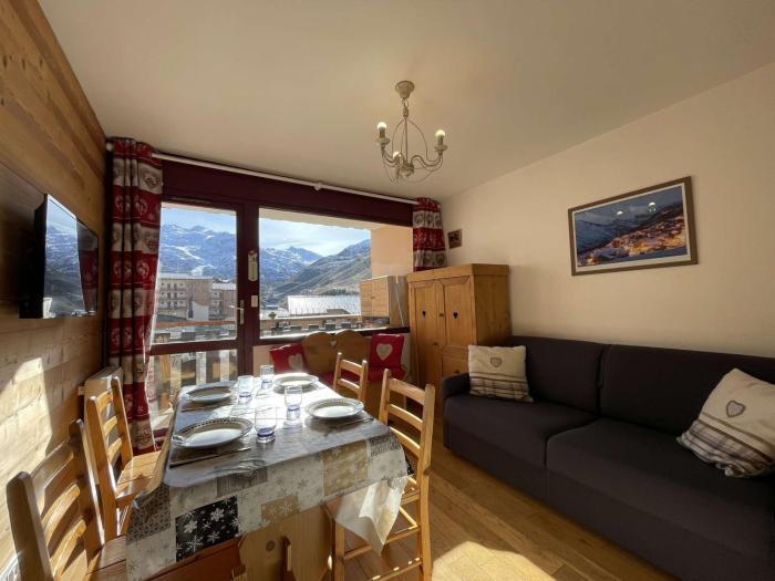 Bel appartement cosy près des pistes aux Menuires avec parking - FR-1-852-15