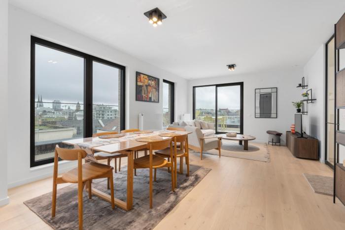 Luxe Penthouse Oostende met zonneterras