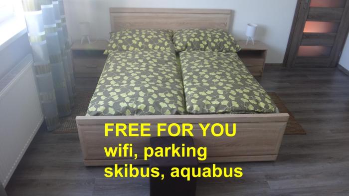 Apartmány Lenko- free bus to Jasná, Chopok, to Tatralandia