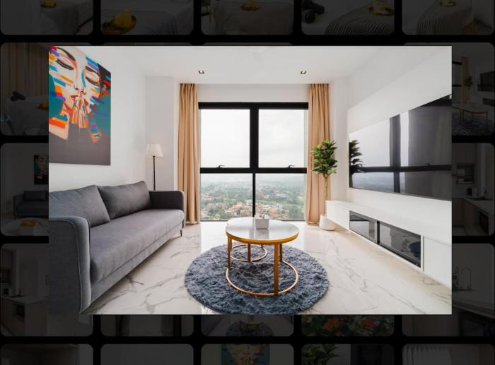 3 Bedroom Luxury Stay at Lumi Tropicana Golf Club View High Floor