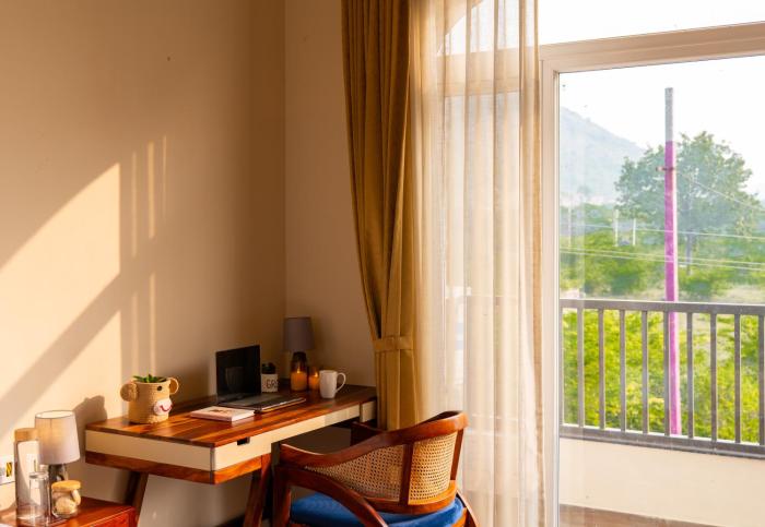 Vaikunth Villa 3-BHK Getaway with Rooftop Pool, Sit-out Area, Jacuzzi, Scenic Lake & Hill Views