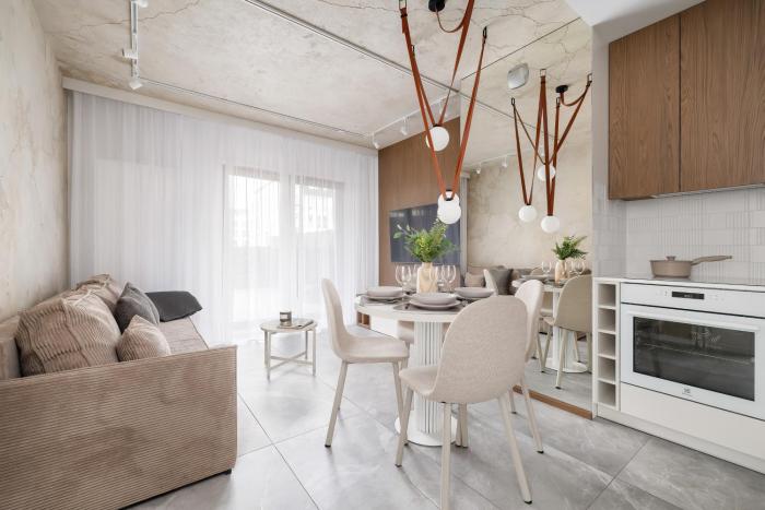 Elegant Apartment Katowice with Parking & AC by Noclegi Renters