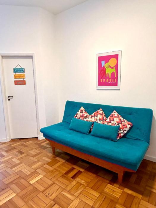 Apto aconchegante em Ipanema na quadra da praia VM 26