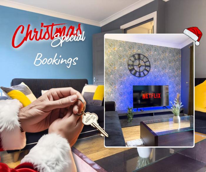 Last-Minute Specials l Modern 2 Double Bed Apartment for 5 Guests l Hofin Stays Short Lets & Serviced Accommodation