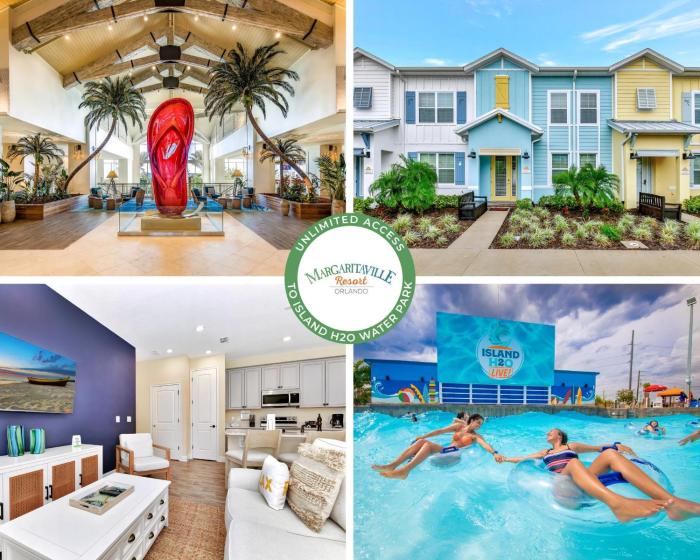 Breezy Blue Villa Near Disney With Margaritaville Resort & Island H20 Waterpark Access - 2997Cs