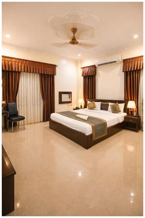 Hotel A- Grand Residency Near Vishwanath temple - Free Wi-Fi & Restaurants - Air conditioning Room- Best Budget Hotel