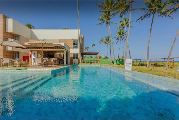 Luxuoso Apartamento Pé na Areia em Itacimirim