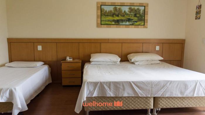 Apartamento em Serra Negra com Vista da Montanha