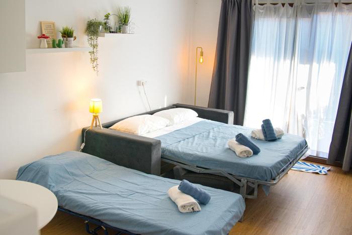 Estudio con piscina en Platja Griells