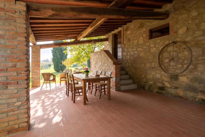 Villa In The Farmhouse With Pool In Tuscany