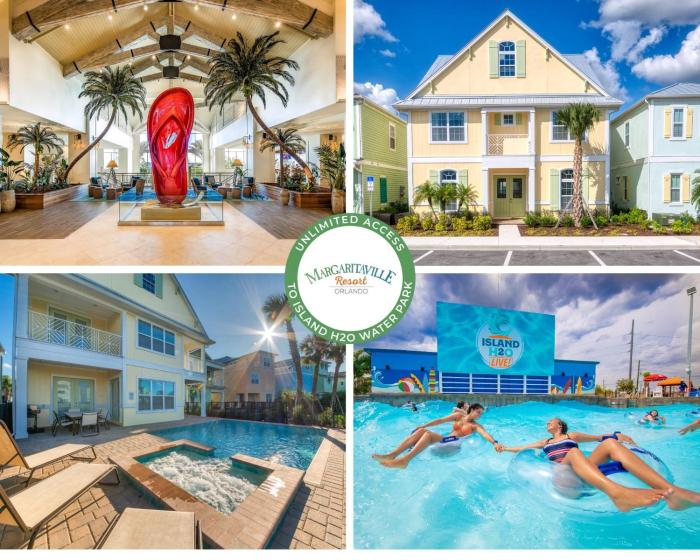 Sandcastles & Sunshine Cottage With Private Pool Near Disney With Margaritaville Resort & Island H20 Access - 8025Su