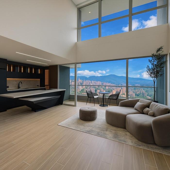 El Poblado Amazing Penthouse with Breathtaking Views