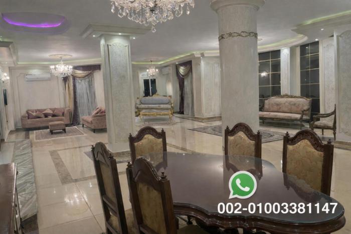 Luxury 3 bedrooms apartment for rent in a sheikh zayed compound