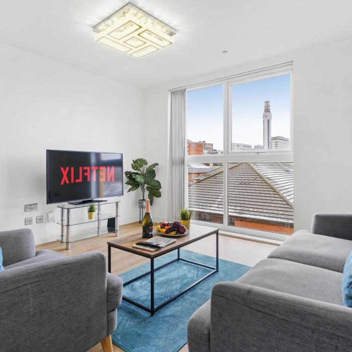 Stylish 2 Bed Apartment - Netflix - City Centre - JQ 306H
