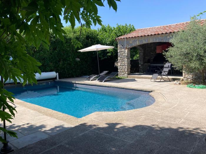 Maison de vacances familiale avec piscine privée