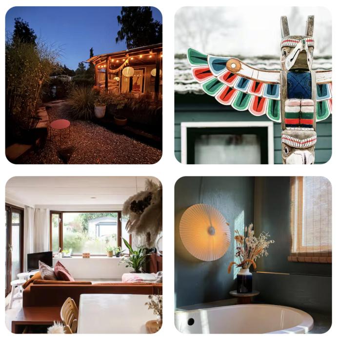 Sfeervol Vakantiehuis - Grote Badkuip - Hartje Veluwe - by Familie Buitenhuys holiday houses