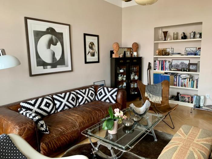 Beautiful view on the Prague castle close to the centre