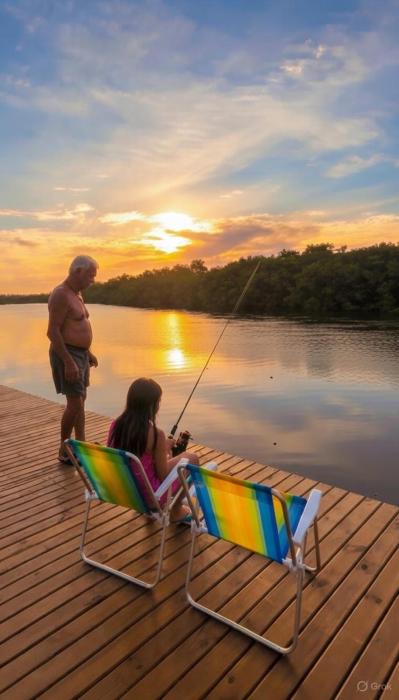 Amazônia 2 - stunning river side retreat with private pool and deck over the river